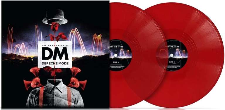 Many Faces of Depeche Mode - Transparent Red Vinyl 180gr