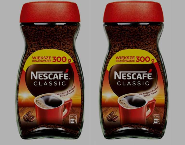 2× Kawa rozpuszczalna Nescafe Classic 300 g