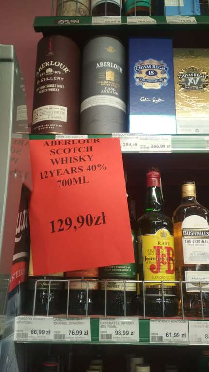 Aberlour scotch whisky 12letnie 0,7l