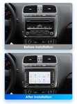Radio samochodowe multimedia z systemem Android 12 dla VW POLO/GOLF/PASSAT US $63.07 i inne, dużo modeli