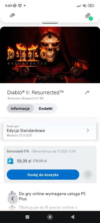 Gra Playstation Diablo II: Resurrected PS4/PS5
