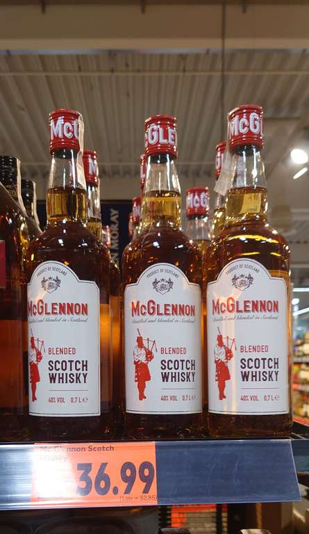 McGlennon Scotch Whisky 0.7l Kaufland Lubin