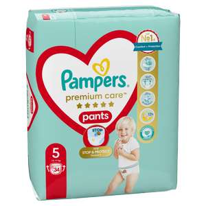 Pampers Pants Premium Rozmiar 5 34 szt - dostępne różne rozmiary (cena 1szt przy zakupie 2)