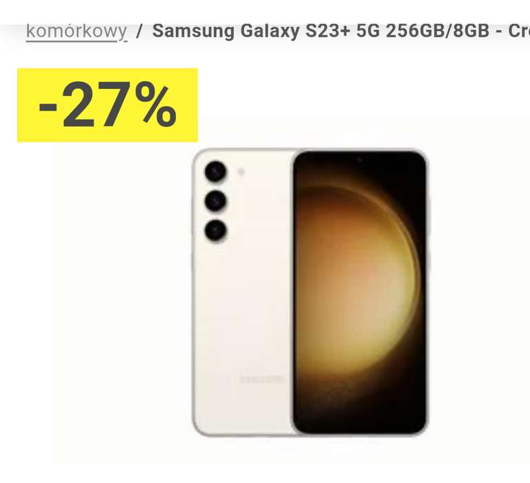 Smartfon Samsung s23+ plus 8GB/256 GB