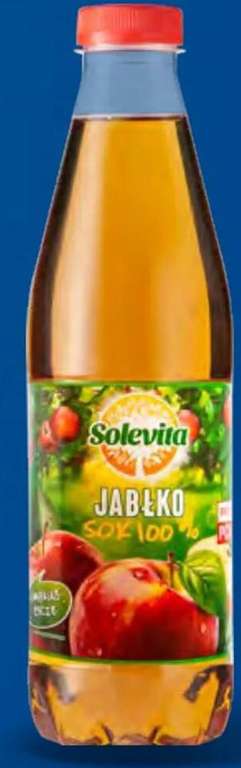 Solevita sok jabłkowy 0,99 zł / l (2 + 1 za 1 gr) / 6 na paragon
