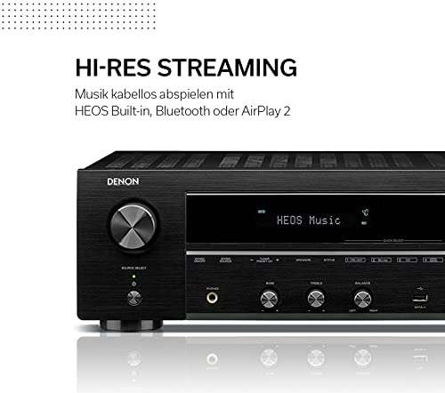 Denon DRA-800H stereofoniczny amplituner sieciowy (2 x 145 W, FM/DAB+, WLAN, HDMI, wejście Phono) Amazon.de