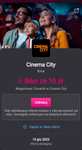 Cinema City bilet za 10zl Magenta/T-Mobile