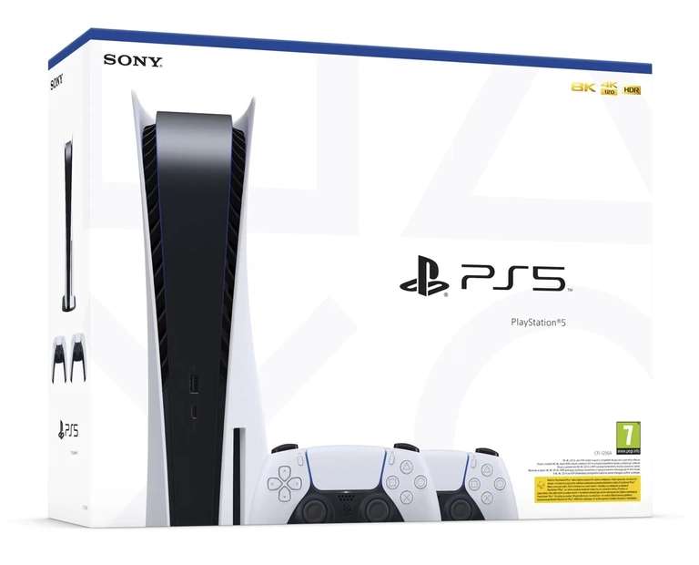 Konsola SONY PS5 PlayStation 5 C Chassis + Dodatkowy kontroler DualSense Biały możliwe 2909zł