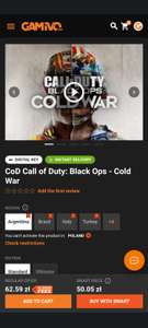 Call of Duty Black Ops Cold War Xbox One VPN Arg