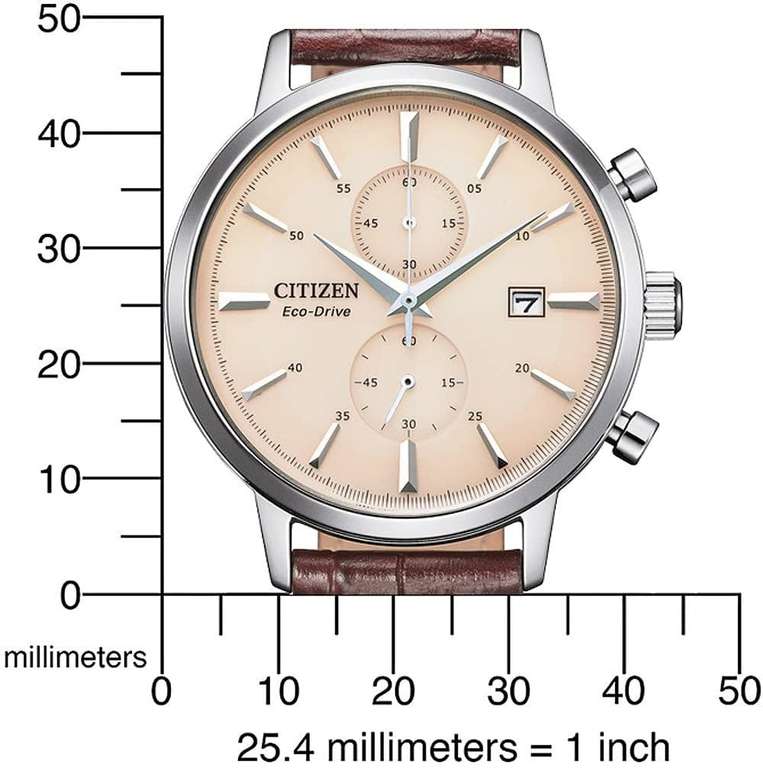Citizen Chrono CA7061-26X Eco-Drive zegarek męski, skórzany pasek