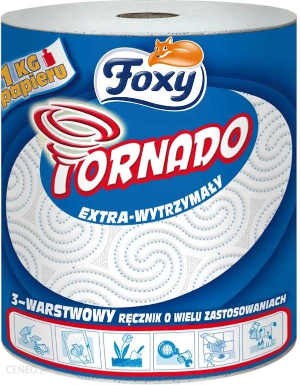 Foxy Tornado - ręcznik papierowy, ręcznik kuchenny. Allegro