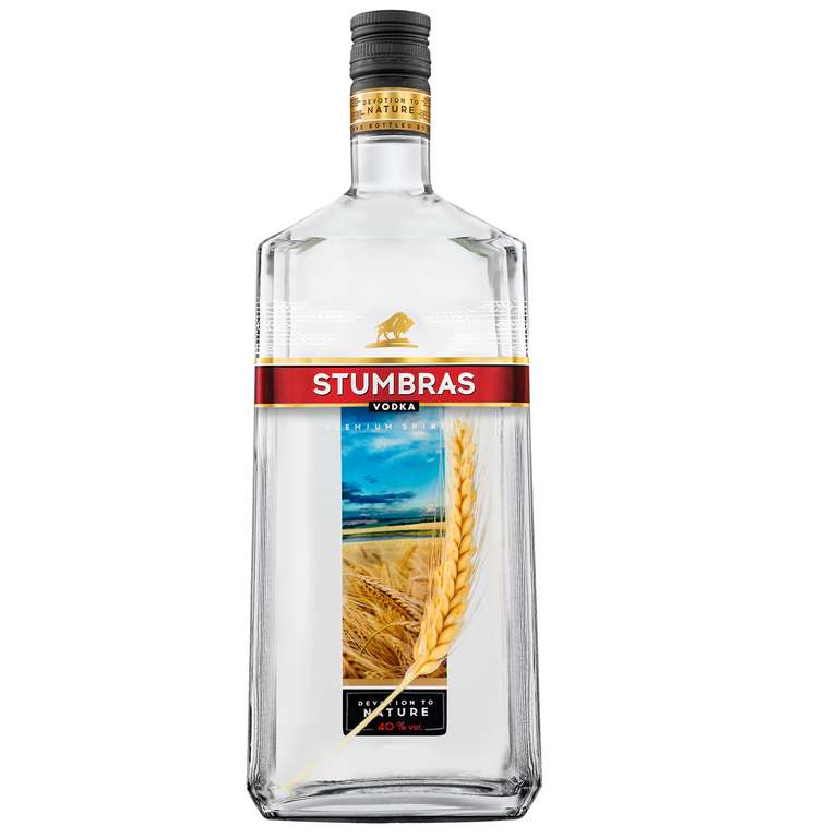 Wódka Stumbras 1l 54.99 przy zakupie dwóch w Biedronce