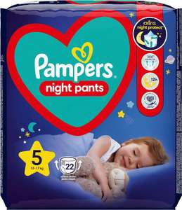 Pieluszki Pampers night pants rozmiar 5 (możliwe 25,66zł za paczkę)