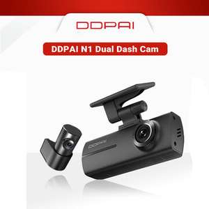 Wideorejestrator DDPAI N1 1296P przednia kamera | tylna 1080P za $39.99 / ~159zł