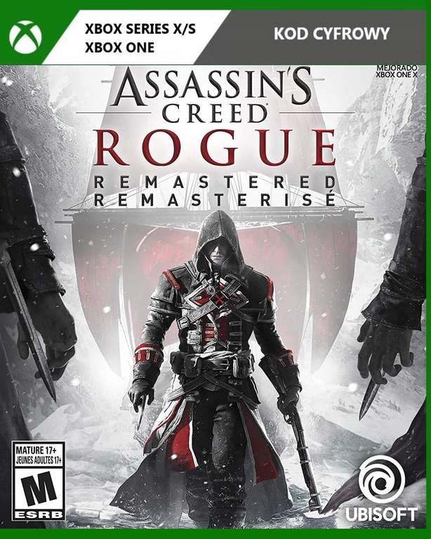 Assassin's Creed Rogue Remastered AR XBOX One CD Key - wymagany VPN