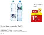 Woda gazowana lub niegazowana Nałęczowianka 1,5l 6+6 gratis - Biedronka