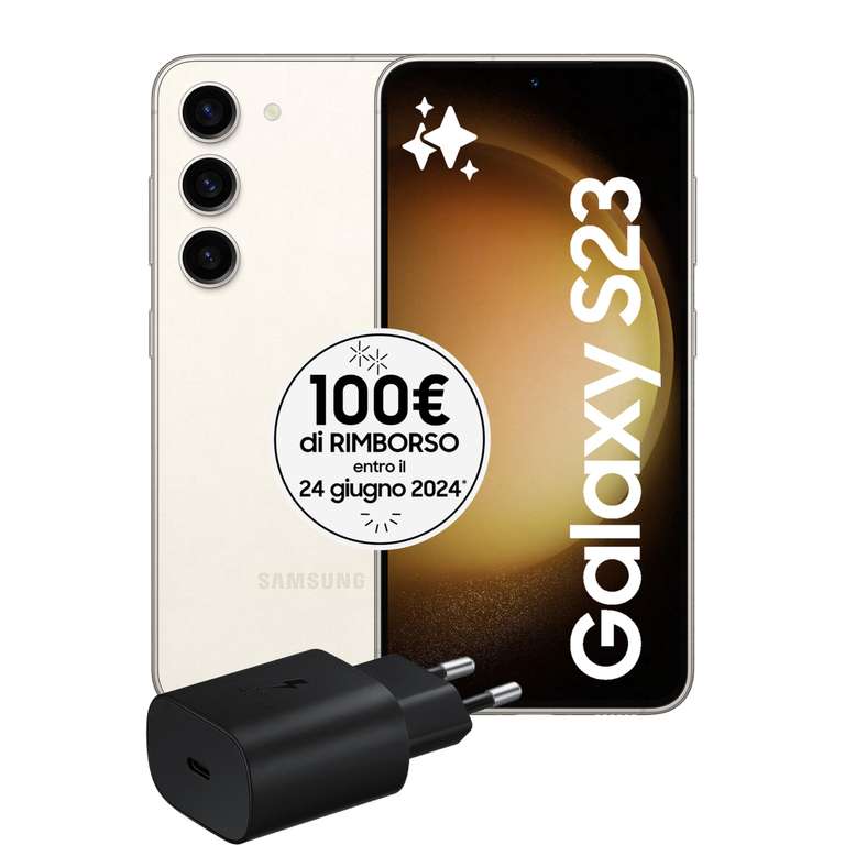 Smartfon Samsung Galaxy S23 8/128GB + cashback 100€