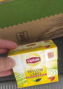 Herbata Granulowana Lipton 100g Biedronka karta MB limit 6 opk