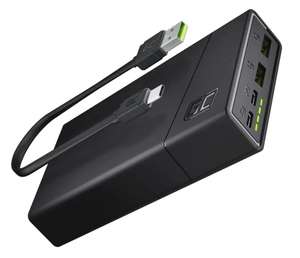 Powerbank Green Cell PowerPlay20 20000mAh (USB-C, PD 18W, Q.C. 3.0) za 79 zł (10000mAh za 55 zł) z darmową dostawą @ x-kom