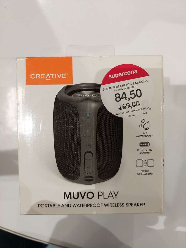 głośnik Bluetooth Creative Muvo Play