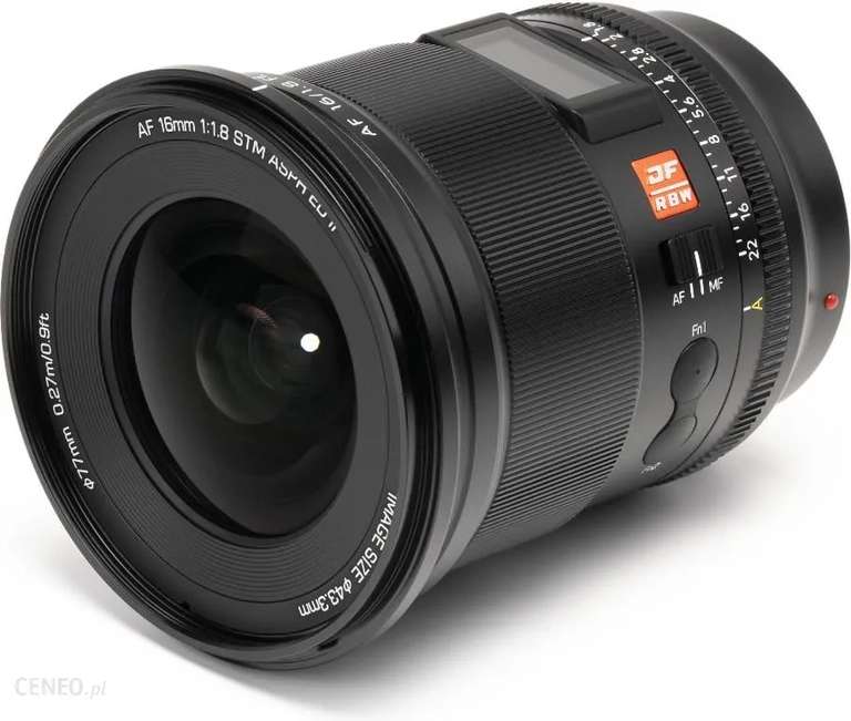 Obiektyw VILTROX 16mm F1.8 Sony Sony FE Full Frame US $528.61