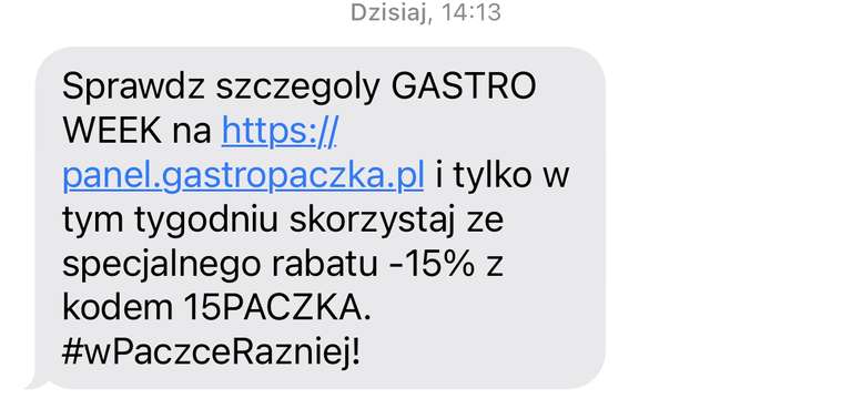 -15% na gastropaczka.pl