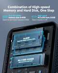 NiPoGi Mini PC, AMD Ryzen 7 5700U(Bis zu 4.3 GHz,8C/16T) 16GB DDR4 512GB SSD €340