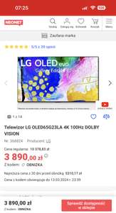 Telewizor LG OLED 65G23LA