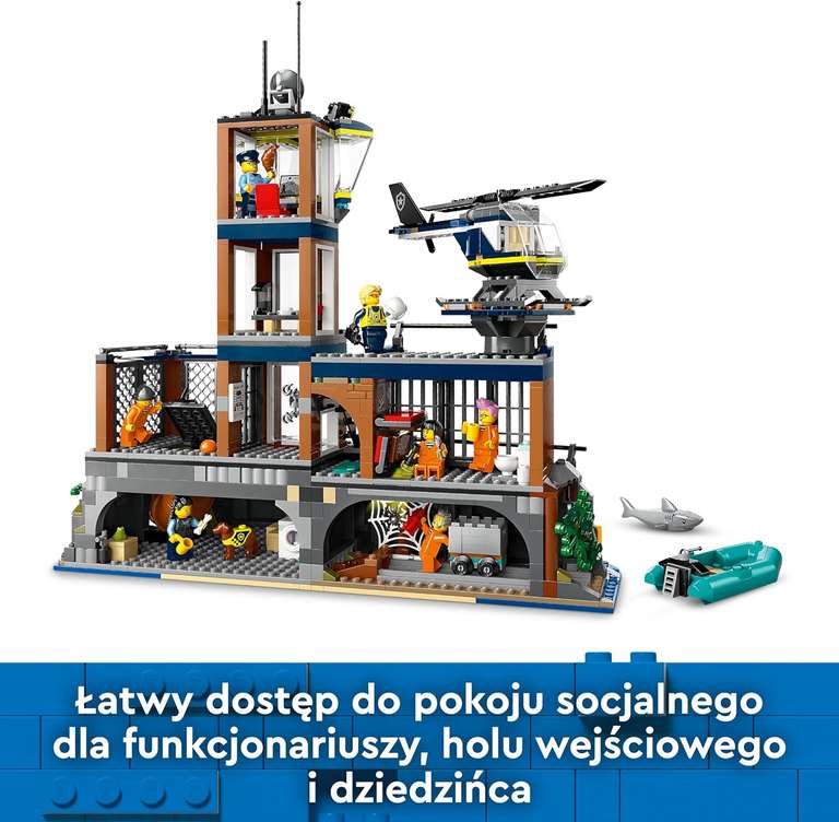60419 LEGO City Policja z więziennej wyspy