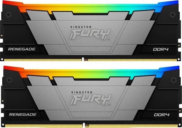 Pamięć RAM Kingston Fury Renegade RGB, DDR4, 32 GB, 3600MHz, CL16 (KF436C16RB12AK2/32) @ Morele