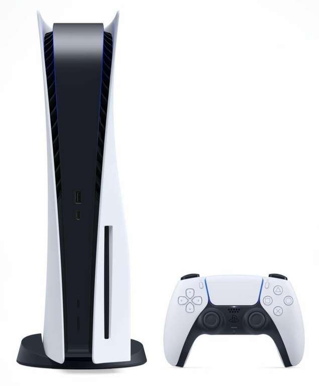 Konsola Sony PlayStation 5 z napędem [ 499 € + wysyłka 8,90 € ] wersja z dwoma kontrolerami za 539 €