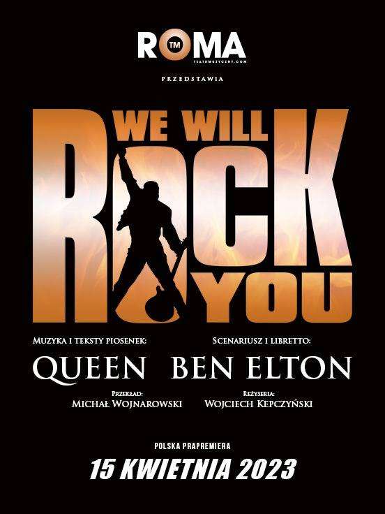 Przedsprzedaż biletów na musical „We Will Rock You” z utworami grupy Queen w Teatrze Roma dla użytkowników Allegro Smart