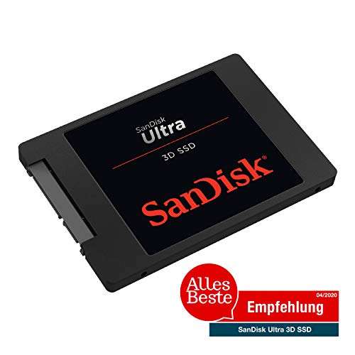 SanDisk Ultra 3D 2TB, SATA SSD €121.86