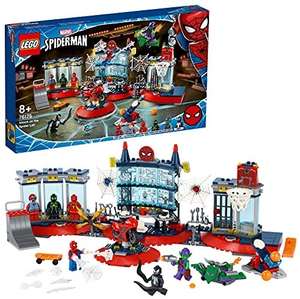LEGO Marvel Spider-Man Atak na kryjówkę Spider-Mana 76175 (466 elementów) amazon.pl