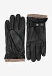 Skórzane rękawiczki Bytom, czarne, bez ocieplenia