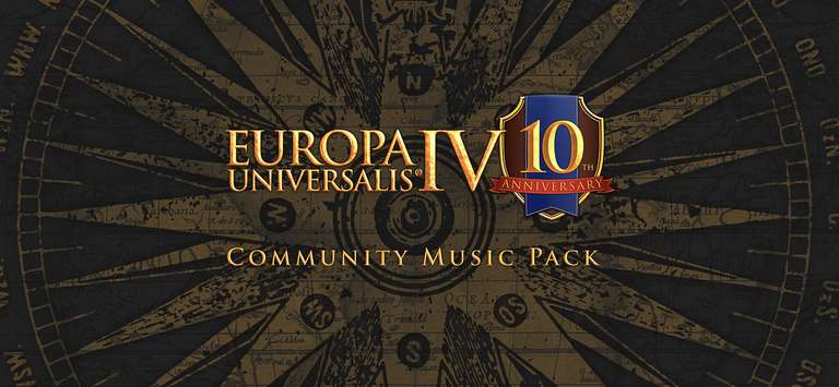 Dodatek do gry Europa Universalis IV: 10th Anniversary Community Music Pack - DLC za darmo @ GOG / Steam / Epic Games