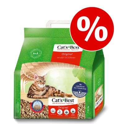 Żwirek Cat's best zniżka -15% plus dodatkowe 5% zniżki na produkty dla kota w aplikacji