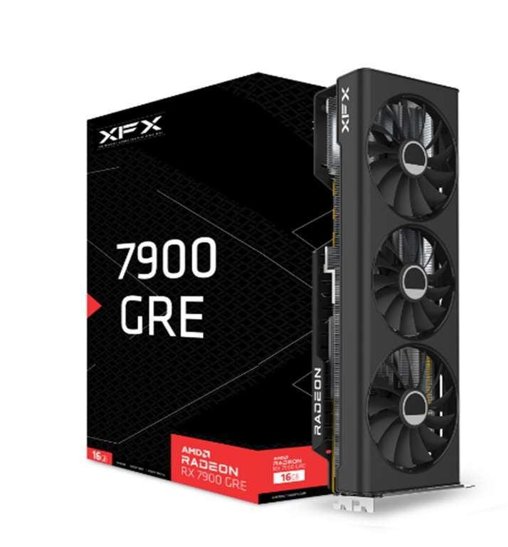 Karta graficzna XFX Radeon RX 7900 GRE 16GB GDDR6 (608,99 €)