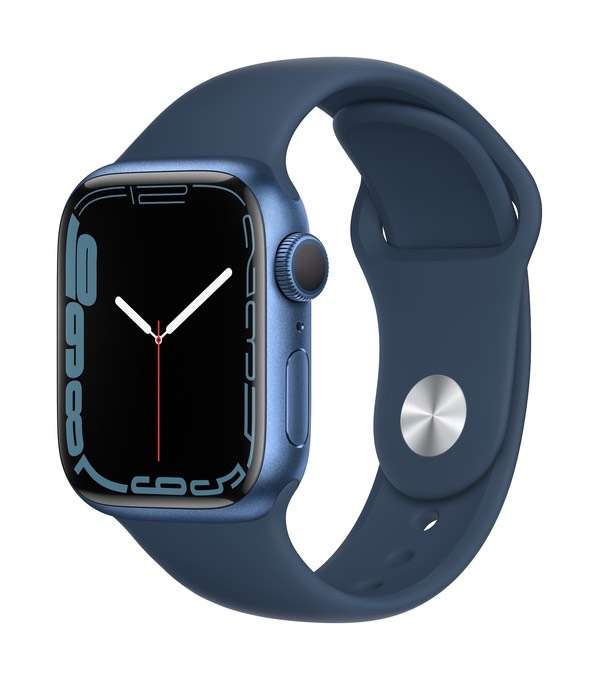 Apple Watch 7 GPS 41 mm kolor niebieski MKN13WB/A