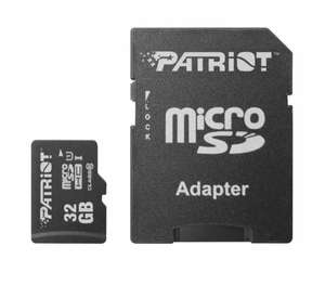 Karta pamięci Patriot 32GB microSDHC LX Series 80Mb/s