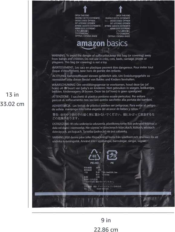600 szt. Amazon Basics Woreczki na psie odchody z pojemnikiem i przypięciem do smyczy. Inne w opisie