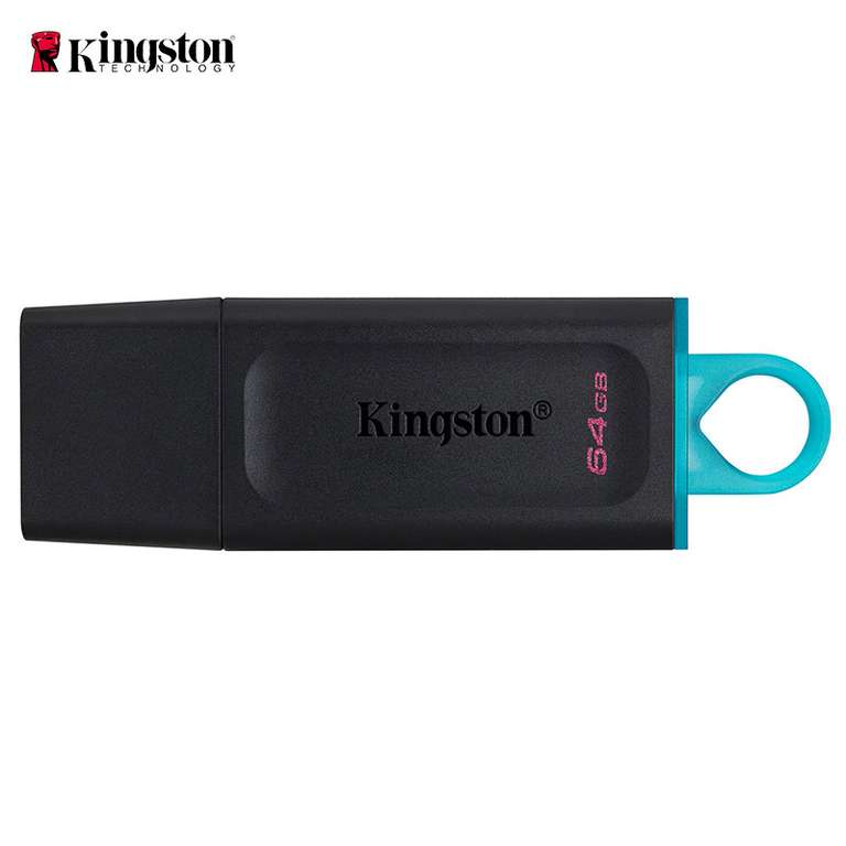 Pendrive Kingston CLE USB 3.2 64GB (prędkości około 100/20MB/s) | Wysyłka z CN | $2.99 @ Aliexpress