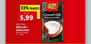 Mleczko kokosowe Real Thai 500 ml Lidl