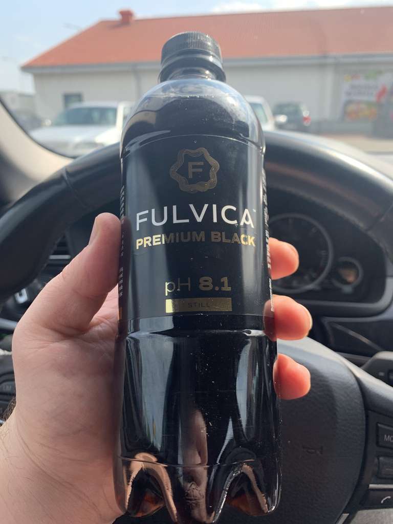 Woda Fulvica Premium Black 0,5l za 0,40 zł w Lidlu
