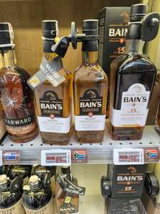 Whisky Bains single grain Auchan
