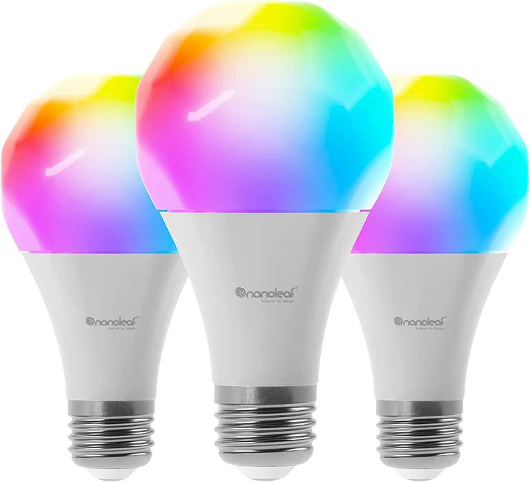 Nanoleaf Essentials Smart Bulbs HomeKit 9W E27 3szt.
