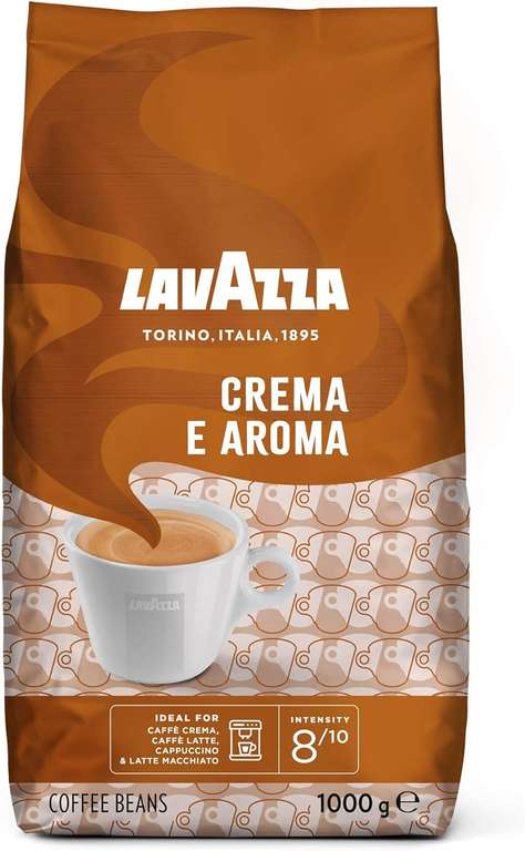 Lavazza Crema e Aroma, kawa ziarnista, 47,54 zł / 1kg [amazon.pl]
