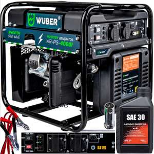 Agregat prądotwórczy inverterowy i z AVR Wuber WR-PG-4000I