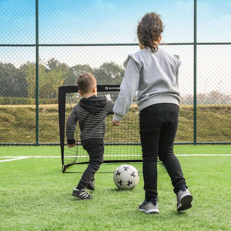 SONGMICS Zestaw 2 szt Bramki do piłki nożnej dla dzieci