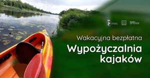 Wakacyjna bezpłatna wypożyczalnia kajaków na Kanale Żerańskim, Warszawa